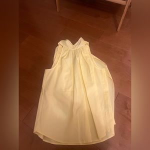 J crew tie back top
